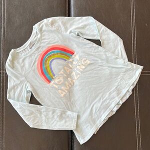 Jumping Beans - Long Sleeve Tee with Rainbow Design